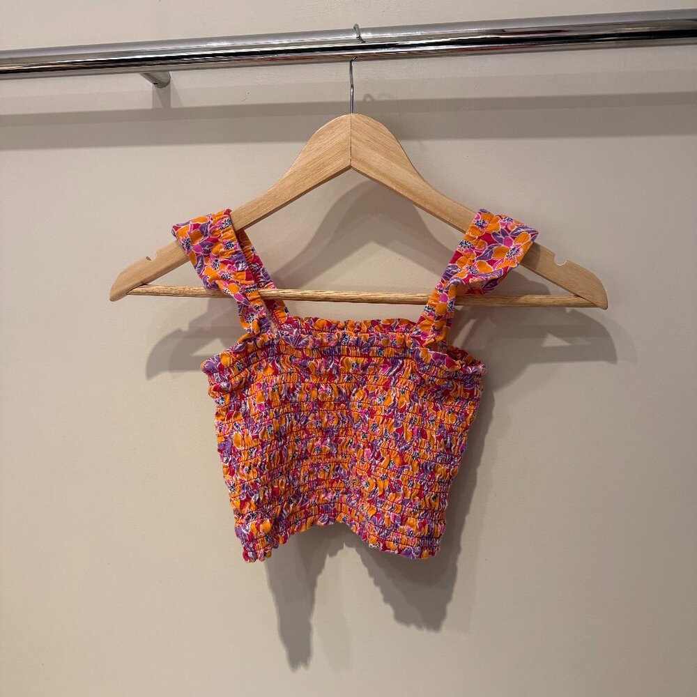 GAP Kids Floral Tank Top | Girls Medium